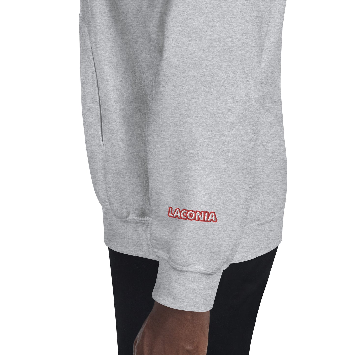 Embroidered Hoodie with wrist Laconia